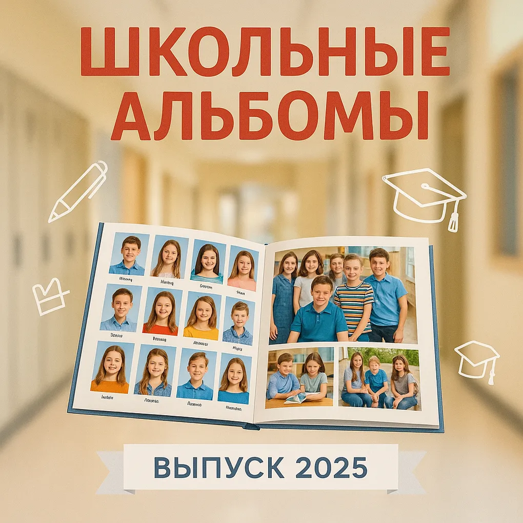 Школьные выпускные альбомы